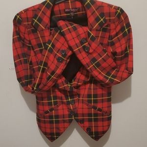 Betsy Johnson cropped blazer